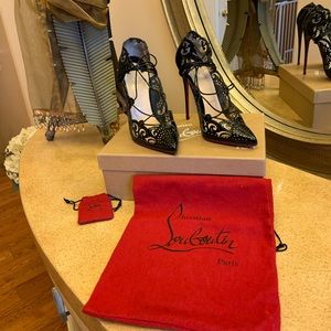 Beautiful black patent leather shoes